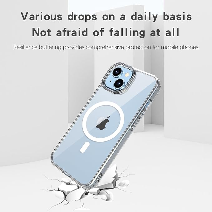 Magnetic Designed for iPhone 15 Case Clear - Image 3