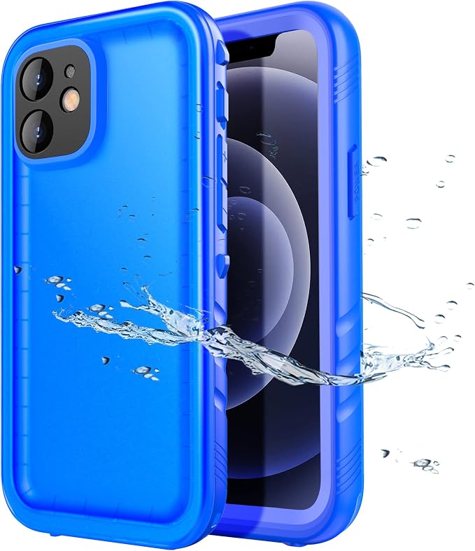 SPORTLINK for iPhone 12 Mini Waterproof Case, Full Body Shockproof Dustproof by SPORTLINK