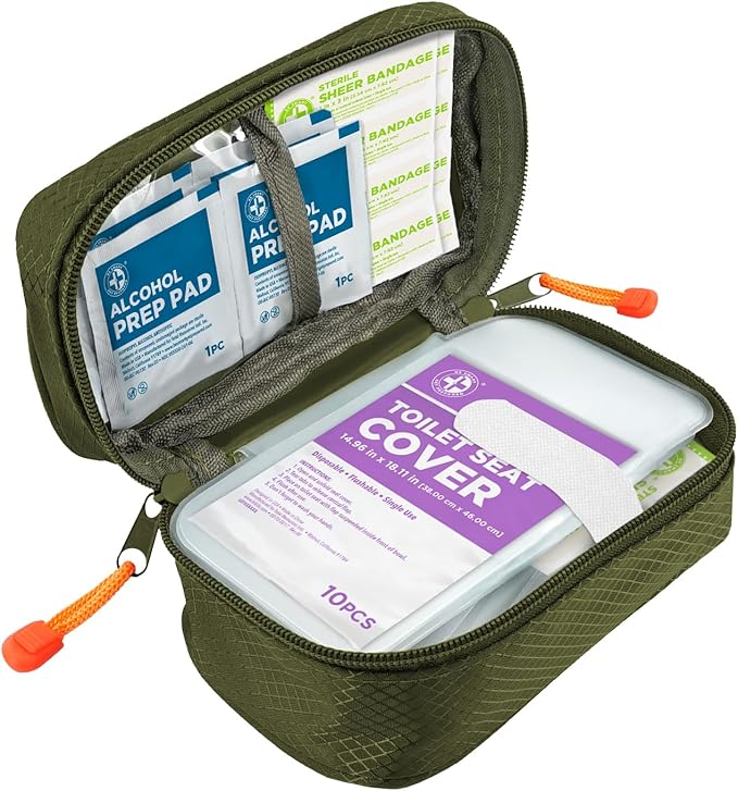 Be Smart Get Prepared's 125 Pieces Travel First aid kit, Carry-on Travel - Image 5
