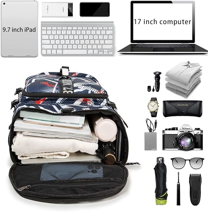 Gym Duffle Bag Waterproof black Laptop Backpack Suitable - Image 2