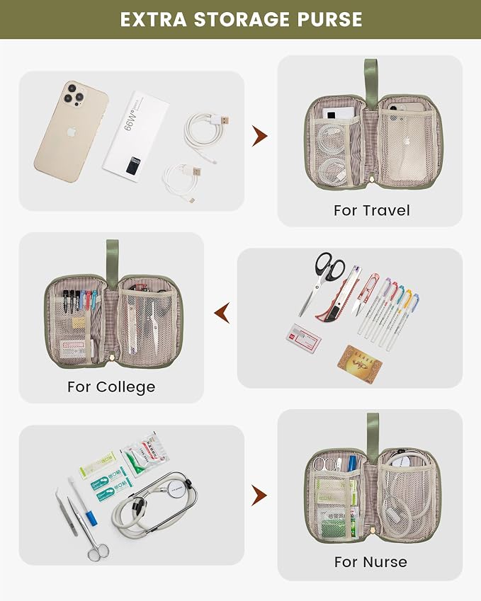 LOVEVOOK Laptop Backpack for Women, 15.6 Inch Work Laptop Bag - Image 7