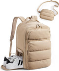 BAGSMART 35L Travel Backpack Women, 17.3 Inch Carry On Backpack Flight Approved by BAGSMART