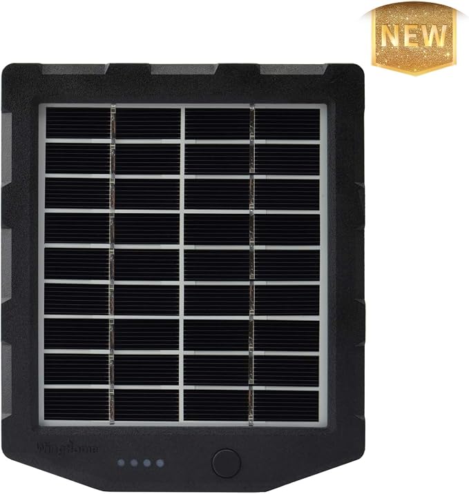 Trail Camera Solar Panel, WingHome Solar Battery Charger Kit 12V/1A 6V/1.5A - Image 5