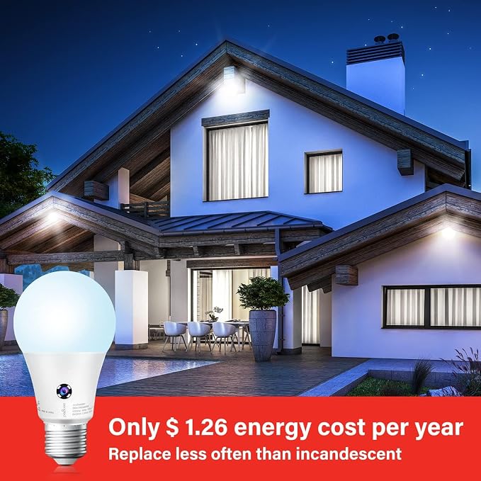 Sengled Dusk to Dawn LED Outdoor Light Bulb, 75 Watt Equivalent, 1200 Lumens - Image 5
