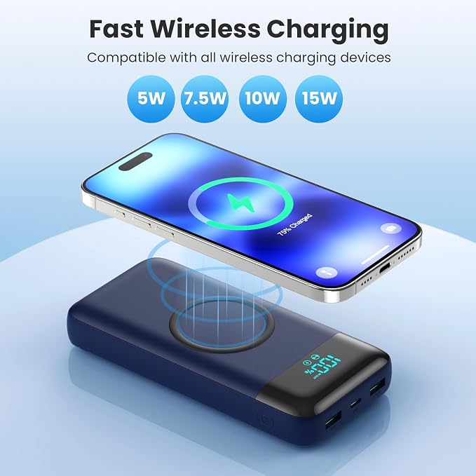 YHO Wireless Portable Charger 40800mAh - Image 2