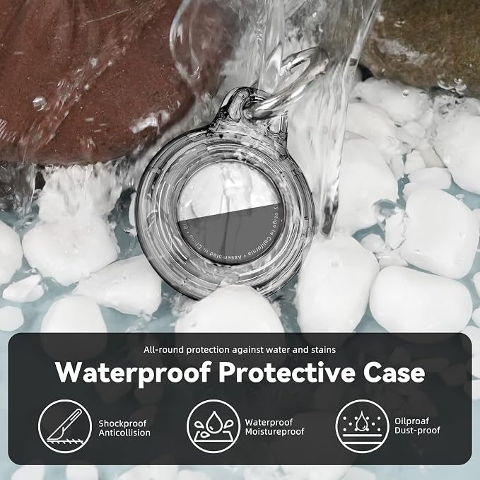 for Apple AirTag 2nd & 1st Gen, Waterproof Case - Image 2