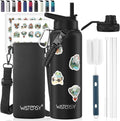 40oz Insulated Water Bottle, BPA Free&Leak Proof, Stainless Steel Water Flask by Watersy
