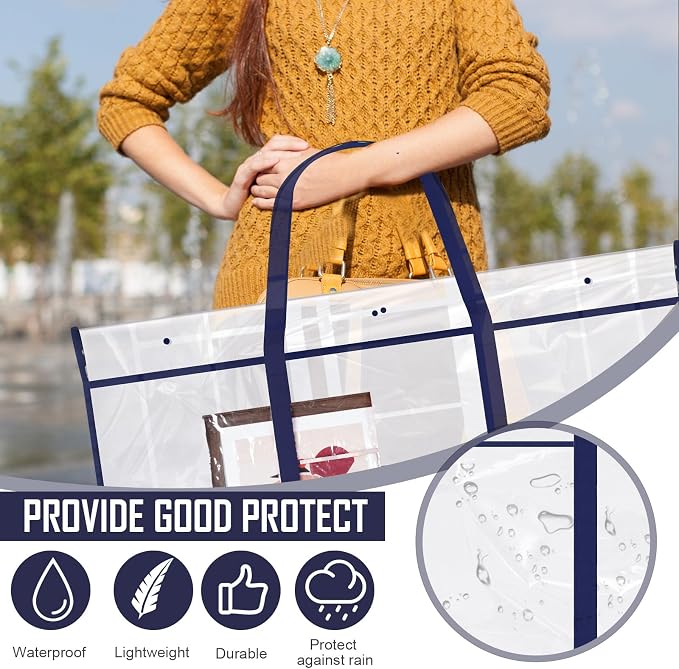 Windyun 3 Pack Large Poster Storage Bag 48" x 36" Bulletin Board Holder Art - Image 5