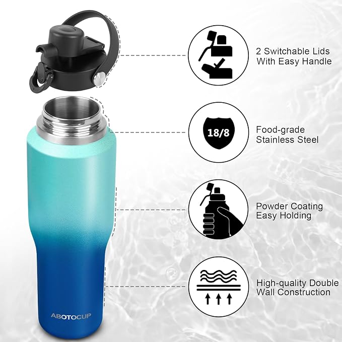 ABOTOCUP Insulated Water Bottle 32oz - Image 5