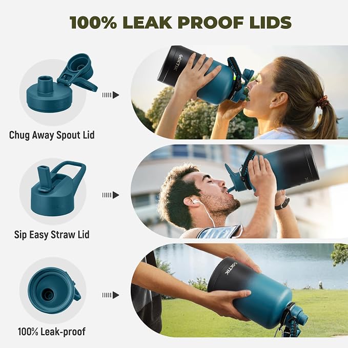 COKTIK 84oz Insulated Water Bottle - Image 6