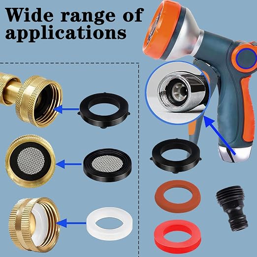 ZDBB 129 PCS Garden Hose Washers Shower Head Gaskets - Image 6