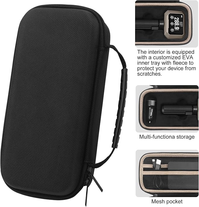 Carrying Case for Garmin Xero C1 Pro Chronograph, Inlaid Organizer - Image 3
