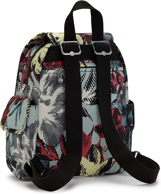 Kipling City Pack Mini Printed Backpack Casual Flower - Image 4