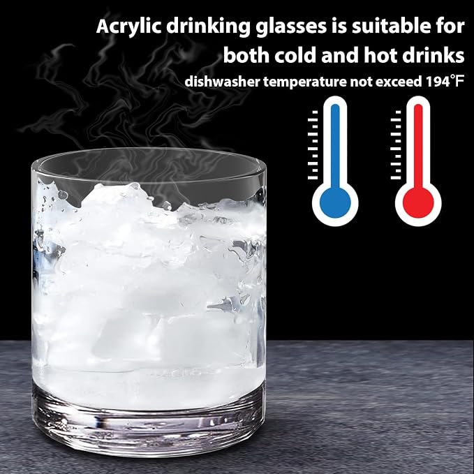 12 oz Drinking Glass Sets, BPA-Free Beer Glasses - Image 6