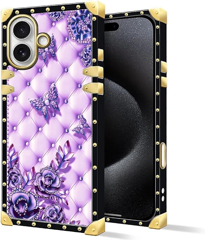 for iPhone 17 Case Luxury Golden Decoration - Image 2