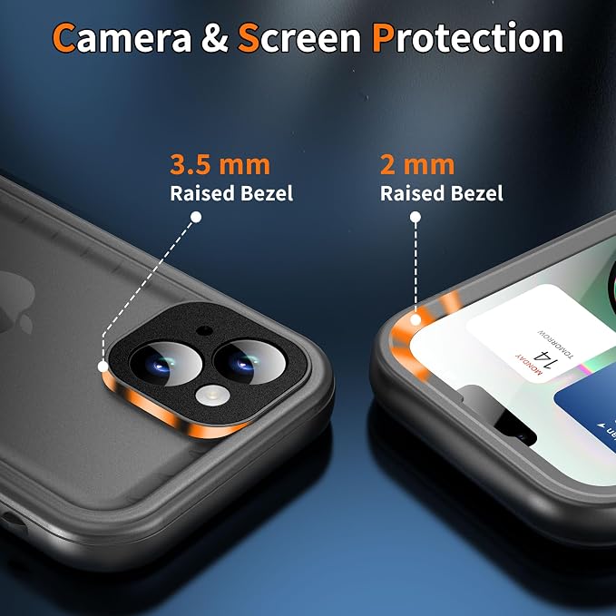 Cozycase Compatible with iPhone 14 Plus Waterproof Case - Image 5