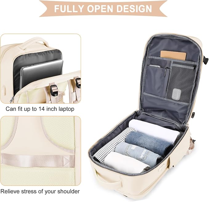 coowoz Large Casual Travel Backpack - Image 6
