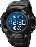 FANMIS Mens Military Multifunction Digital LED Watch Electronic Waterproof by FANMIS