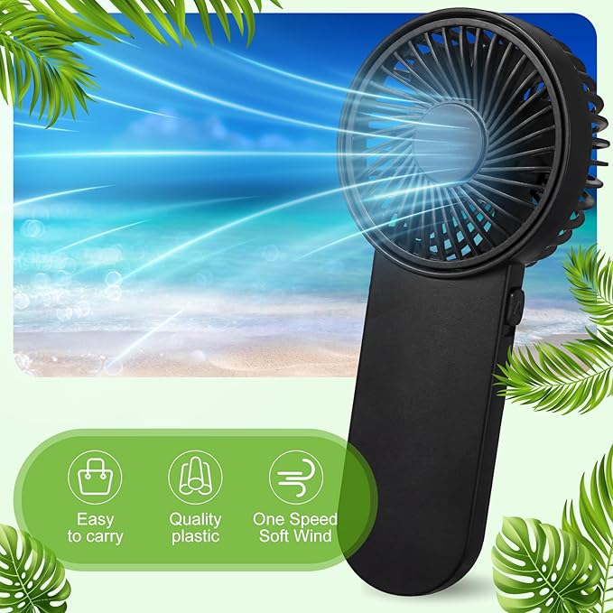 Sumind 12 Pcs Small Personal Portable Fan Mini Handheld Bulk 1 Speed Electric - Image 6