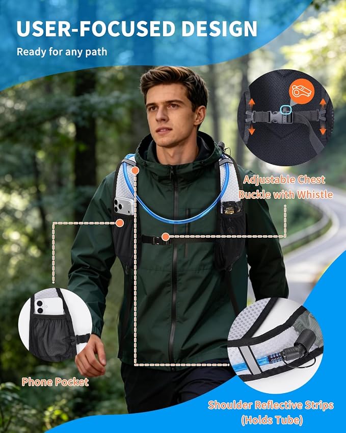 Blue Quartz Hydration Backpack - Image 3
