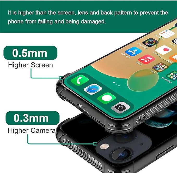 for iPhone 13 Mini Case, Skeleton Winding Snake Pattern Graphic Design Girl Boy - Image 4