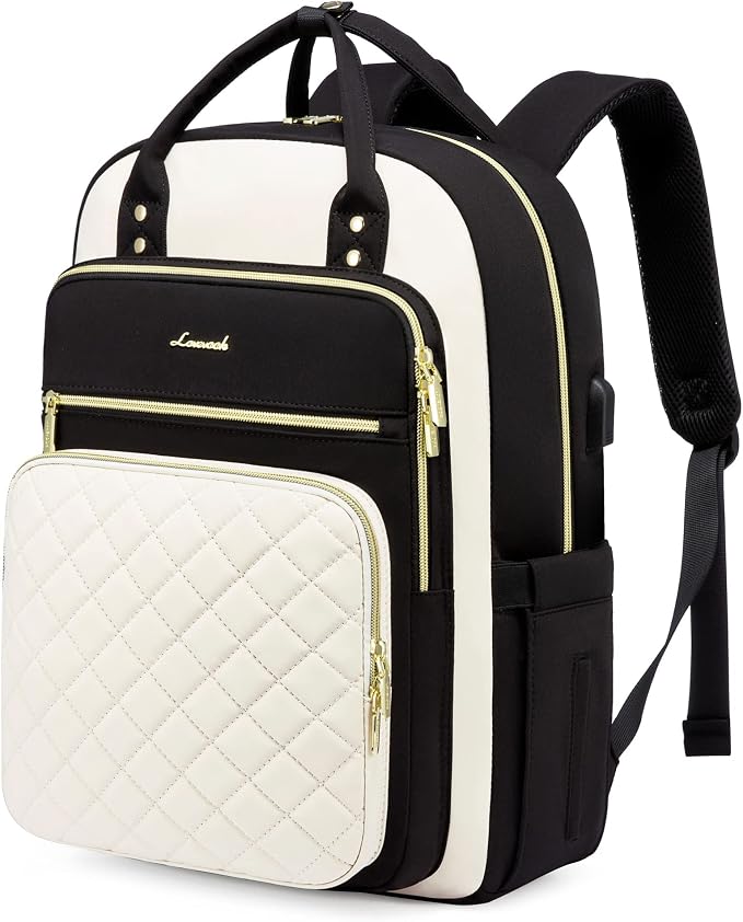 LOVEVOOK Laptop Backpack for Women, Fashion Travel Work Commuter Backpack Purse by LOVEVOOK
