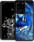 for Samsung Galaxy S20 Ultra Case, Snowy Mountain Fox Lake Pattern Graphic by FKBRCL4U