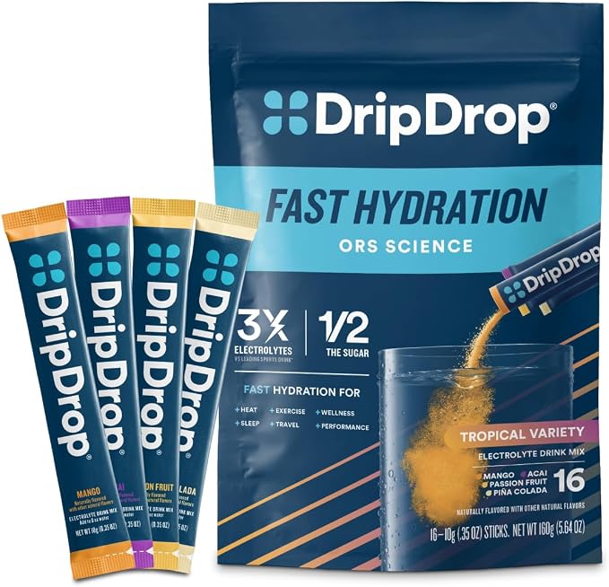 DripDrop Hydration Packets by DripDrop