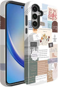 Compatible for Samsung Galaxy A26 5G Case, Dual Layer Heavy Duty 2 in 1 by BSMOSPER