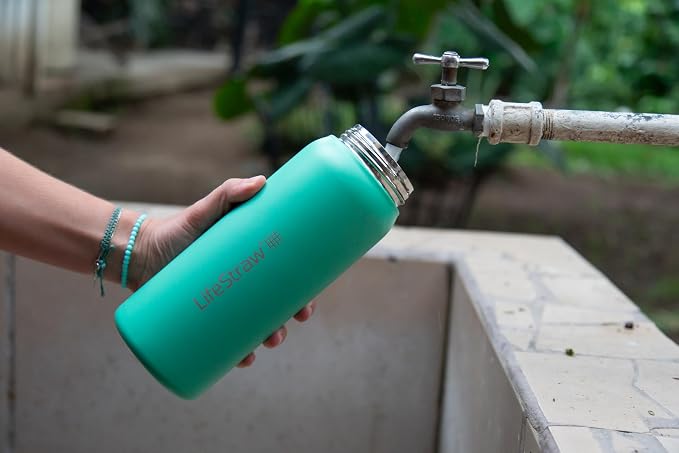 LifeStraw Go Series – Insulated Stainless Steel Water Filter Bottle - Image 5