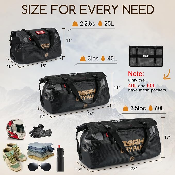 OSAH DRYPAK Waterproof Duffel Bag - Image 2
