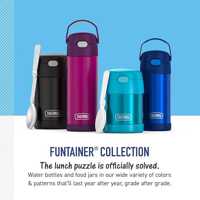 THERMOS FUNTAINER 16 Ounce Stainless Steel Vacuum Insulated Bottle - Image 6