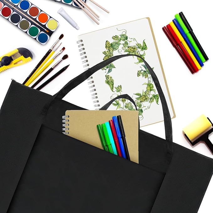 BUSOHA Large Art Portfolio Tote Bag - Image 6