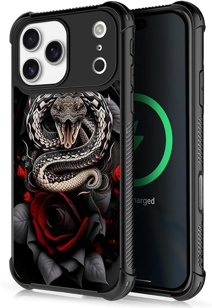 for iPhone 17 Pro Max Case, for MagSafe Graphic Design for Girl Boy Soft by FKBRCL4U