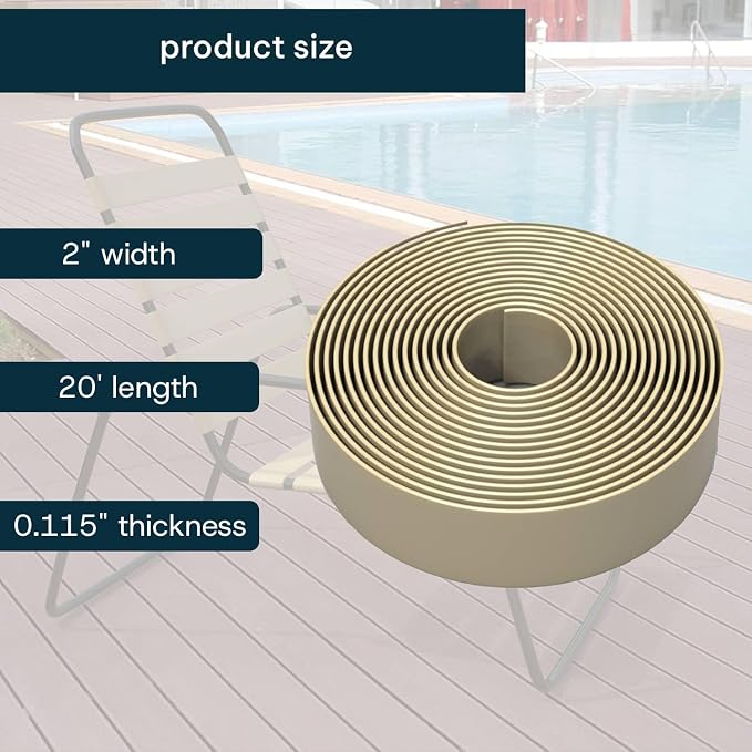 2 Inch Wide, 20ft Long Vinyl Strap - Image 3