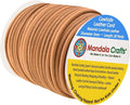 Mandala Crafts Round Genuine Camel Leather Cord by MandalaCrafts