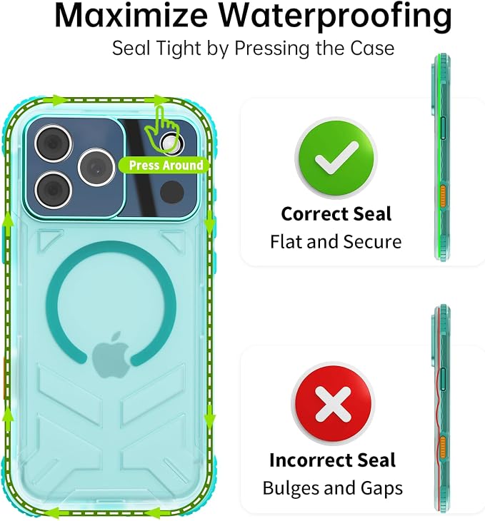 for iPhone 17 Pro Waterproof Case, Fit - Image 7