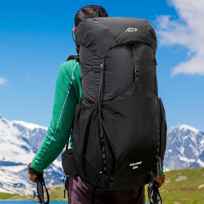 IX INOXTO 55L Internal Frame Waterproof Hiking Camping Backpack - Image 9