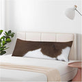 Decorative Home Body Pillow Covers Brown Cowhide, Body Pillow Cushion Cases Cow by Unknown