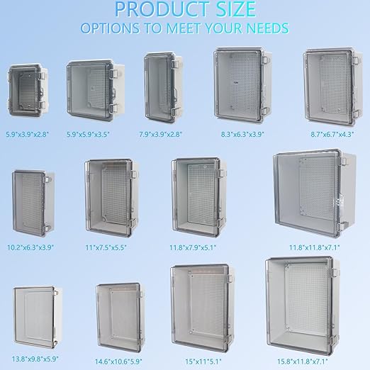 IP67 Waterproof Junction Box, ABS Plastic Electrical Enclosure - Image 5