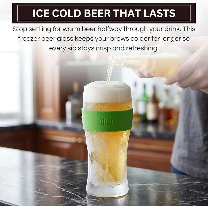 Frozen Pint Beer Glasses - Image 3