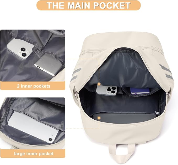 coofay Gym Backpack For Women Waterproof Sports Backpack - Image 3
