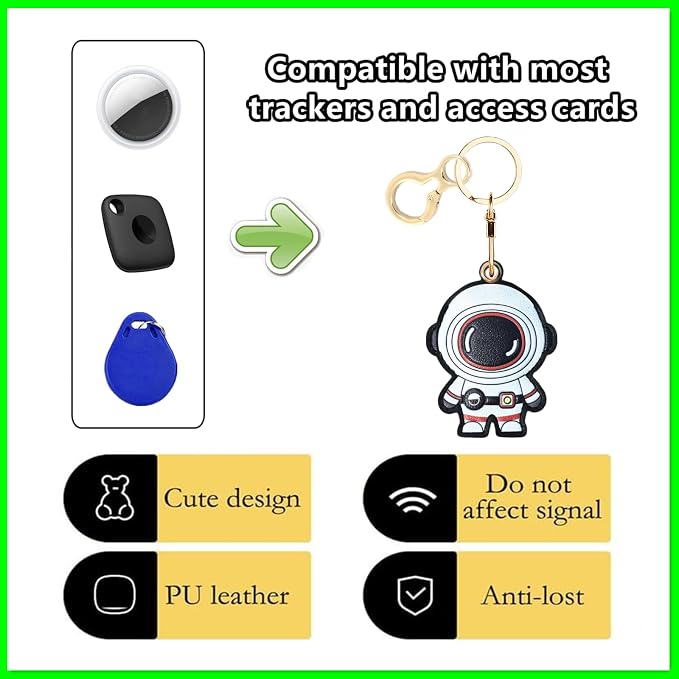 Leather Keychain Holder Case Compatible - Image 3