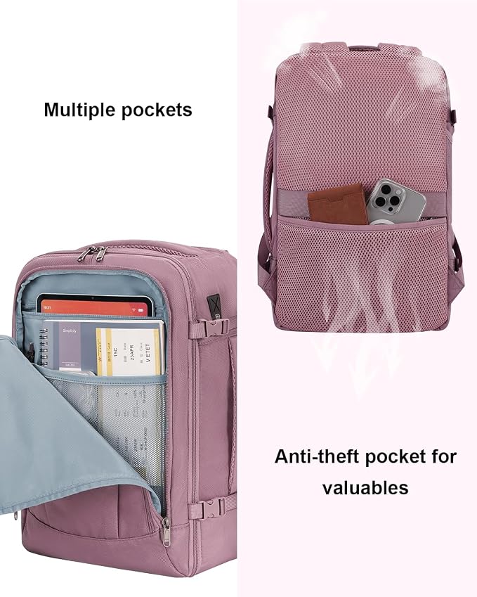 ECOHUB 17'' Travel Backpack, Personal Item Backpack - Image 5