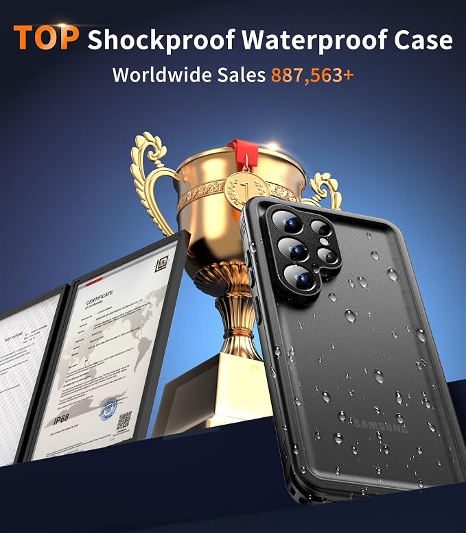 Cozycase Top Waterproof Case for Samsung Galaxy S26 Ultra - Image 16
