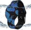 Waterproof AirTag Bracelet for Kids, Hidden Printed Wristband for Apple Air Tag by KAHADI