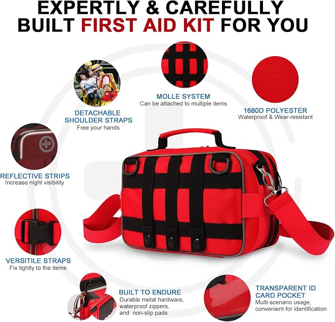 Premium 516 Piece First Aid Kit - Image 4