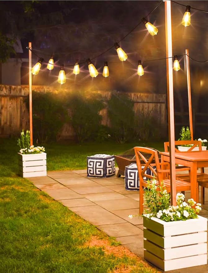 Larkvue 75FT Outdoor String Lights, Patio Lights - Image 4