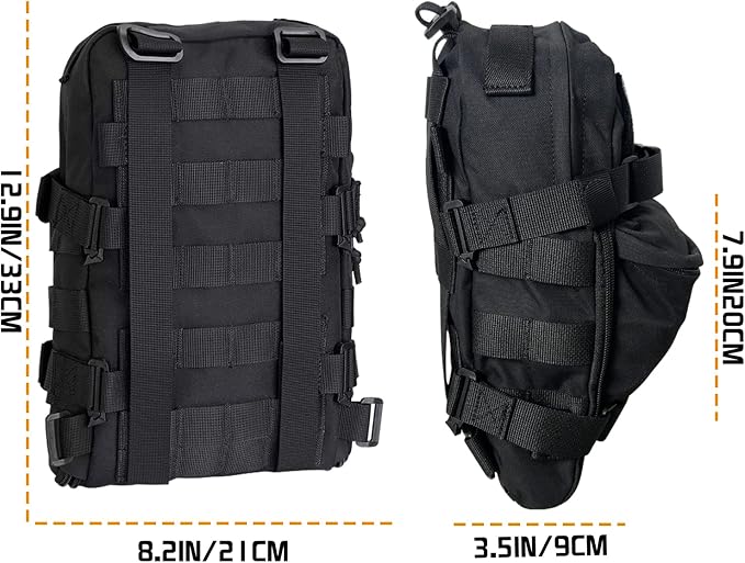 Tactical Hydration Backpack for 2L Hydration Bladder, Lightweight Hydration - Image 4