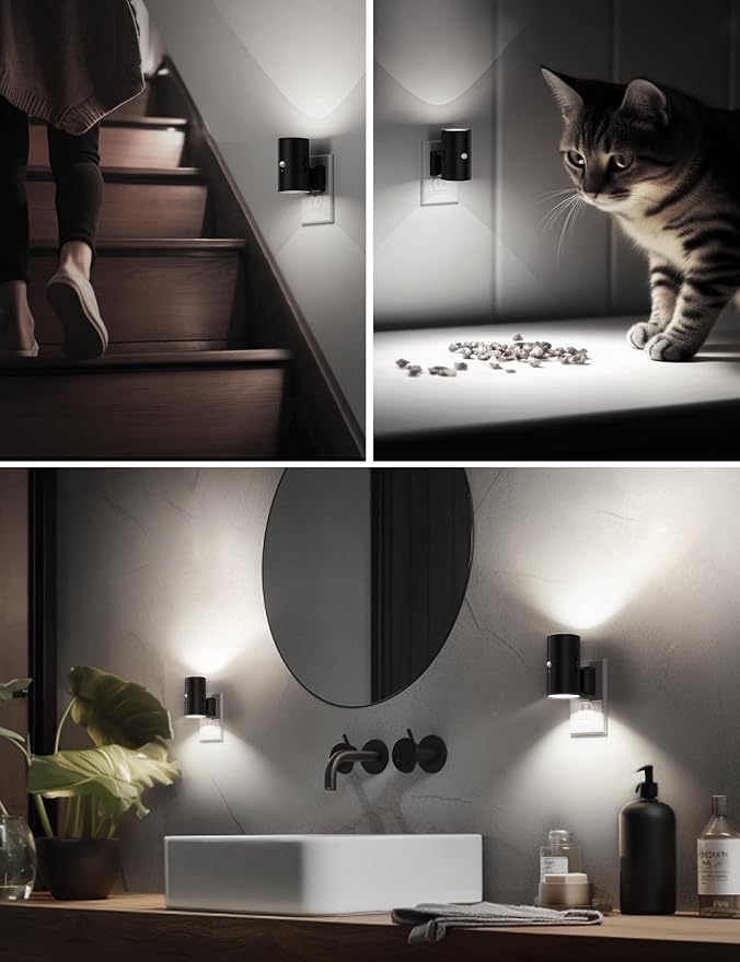 L LOHAS LED Motion Sensor Night Light, Bright Nightlight, 5000K Daylight White - Image 5